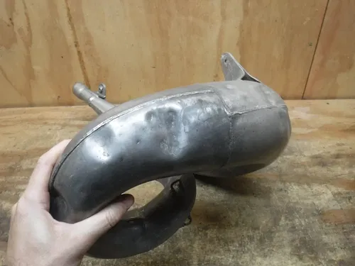 1997 CR250 CR250r FMF FATTY Header Pipe Expansion Chamber 1998 1999 Gold Series