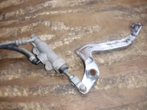 1997 Kx100 Rear Brake Assembly Master Cylinder Brake Line Pads Lever