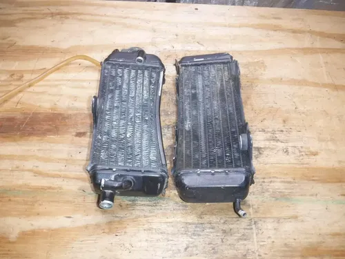 Yz125 Radiators Rad Coolant System Cooling Cap Pressure 1993
