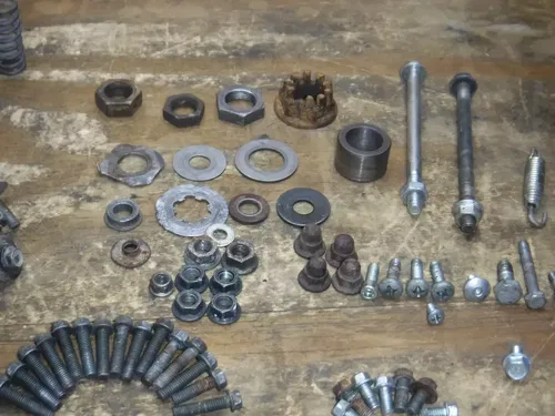 1997 Rm125 (A) Bolt Kit Motor Bolts Frame Fitting Bolts Bolt Kit