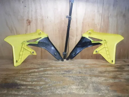 2012 RMZ450 Left Right Shrouds Plastics Yellow 2008 2009 2010 2011 2013 - 2017