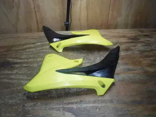 2012 RMZ450 Left Right Shrouds Plastics Yellow 2008 2009 2010 2011 2013 - 2017