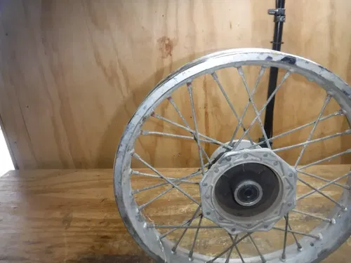 1996 Kx60 Front Wheel Rim Hub Spokes Complete