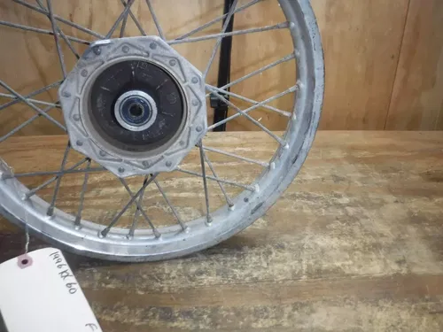 1996 Kx60 Front Wheel Rim Hub Spokes Complete