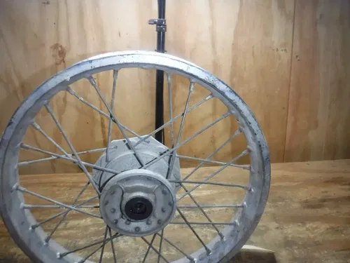 1996 Kx60 Front Wheel Rim Hub Spokes Complete