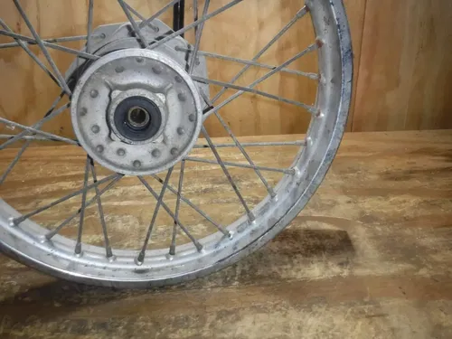 1996 Kx60 Front Wheel Rim Hub Spokes Complete