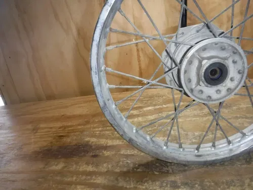1996 Kx60 Front Wheel Rim Hub Spokes Complete