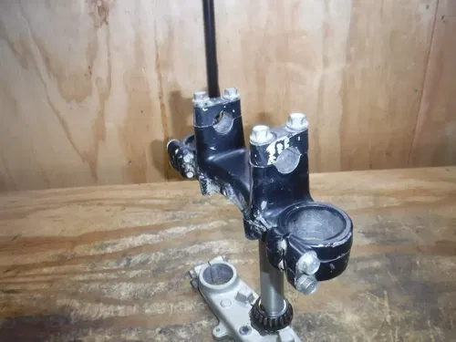 1988 Yz125 Triple Clamps Trees Yokes Steering Stem Front Forks
