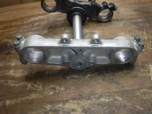 1988 Yz125 Triple Clamps Trees Yokes Steering Stem Front Forks