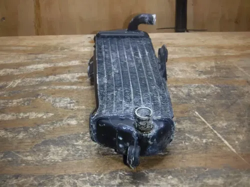 1990 KDX200 Kawasaki Left Side Rad Radiator Fins Honeycomb Coolant Water