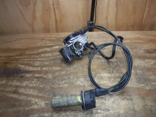 2012 RMZ450 Throttle Body Throttle Tube Housing TPS Gas Transfer Line