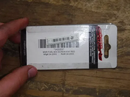 MSR Fuel Mix Screw (M20)  KXF Red 34-2053 *NEW*