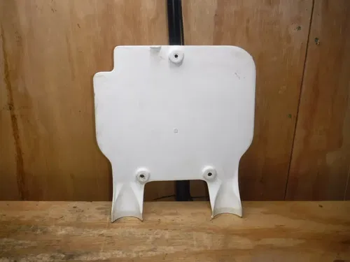 1990 Kx125 (A) Kawasaki Front Number Plate Plastics Plastic Body White