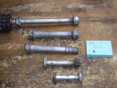 2012 Kx250f (A) Rear Shock Linkage Bolts Spring Absorber