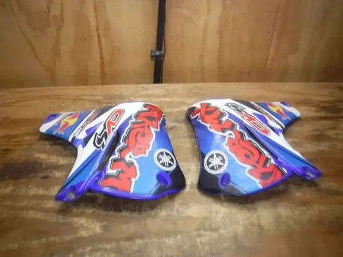 2012 Yz450f Left Right Shrouds Plastic Body Blue