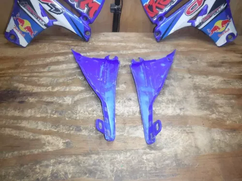 2012 Yz450f Left Right Shrouds Plastic Body Blue