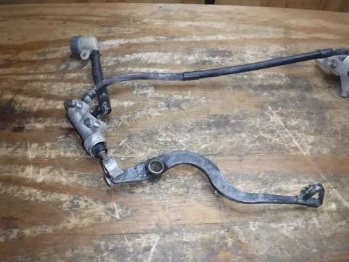 1994 Cr80 Cr 80 Rear Brake Assembly Hose Line Caliper Mastercylinder Pipe