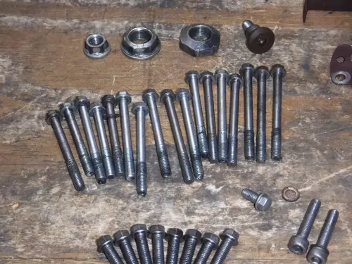 2010 Kx250f (B) Kawasaki  Motor Bolts Kit Engine Bolt Kit Nuts