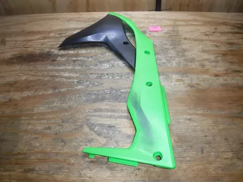2018 Kx250f Kawasaki Front Left Side Tank Shroud Plastics Green Plastic Body