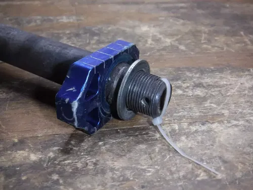 2012 Kx250f (A) Rear Axle Shaft Spacers Adjustment Blocks Bolt Nut