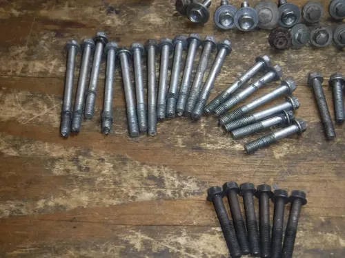 2012 Kx250f (A) Bolts Hardware Kit Motor Bolts Frame Bolts