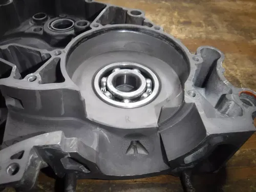 2003 KTM 200 Sx Right Side Crank Case Crankcase Bottom End Kicker Side