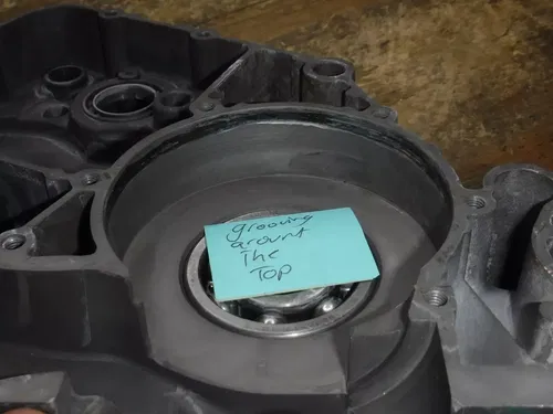 2003 KTM 200 Sx Right Side Crank Case Crankcase Bottom End Kicker Side