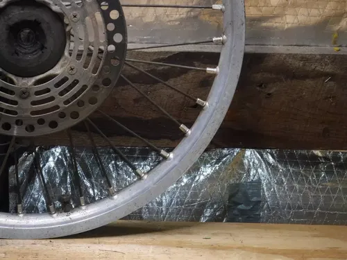Rm125 Front Wheel Hub Spokes Rim Complete 1993