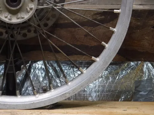 Rm125 Front Wheel Hub Spokes Rim Complete 1993