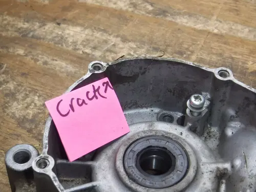 1990 Kx125 (A) Kawasakia Left Side Crankcase Crank Case Stator Side