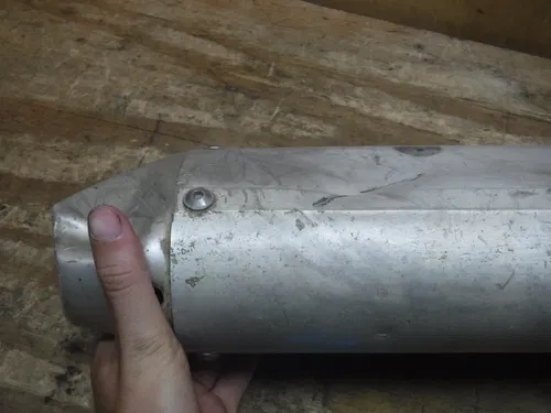 2008 RMZ450 A Exhaust Silencer Muffler OEM 2010 2011 2012 SUZUKI PIPE RMZ 450