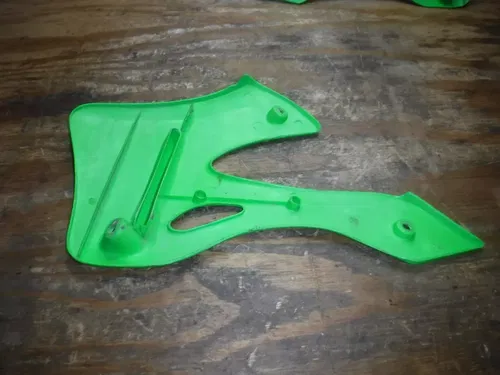 1999 Kx250 (B) Left Right Front Shroud Plastic Green
