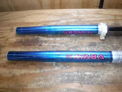 1993 Kx125 Kawasaki Front Forks Suspension Upper Lower Legs