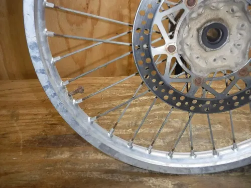 1999 Yz125 Front Wheel Rim Hub Spokes Complete