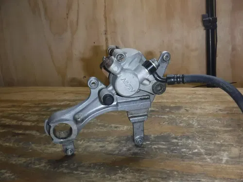 2011 Kx250f (B) Kawasaki Rear Brake Assembly Line Caliper Master Cylinder Hose