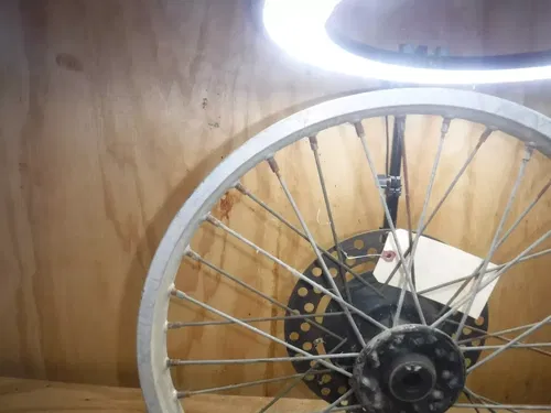 1986 Kx125 Front Wheel Rim Hub Spokes Complete