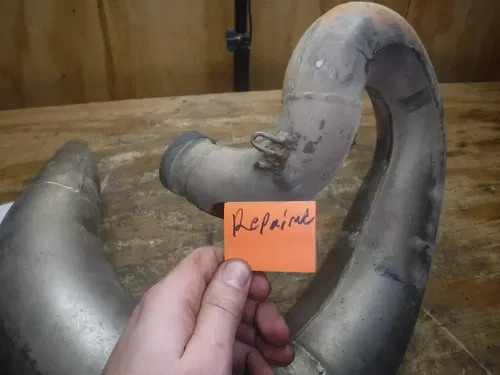 2003 - 2009 KTM 250 Sx (M#1) Exhaust Pipe Chamber Header Fatty Muffler Expansion
