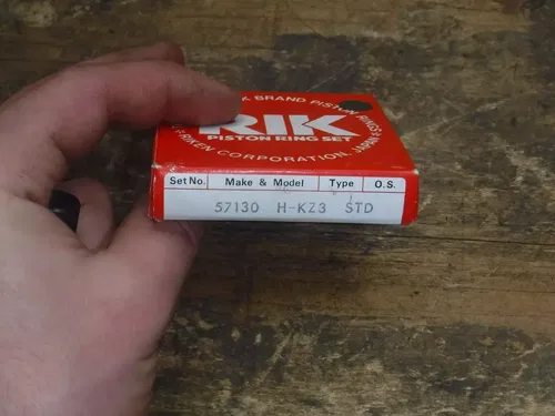 (M1) Yamaha YZ250 YZ 250 1999 - 2016  RIK Piston Ring  Cr250  Rm250