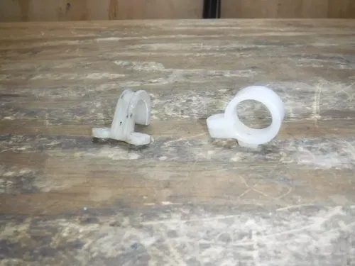 2001 Cr125 Front And Rear Plastic Brake Line Holders