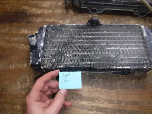 1994 KTM 250 EXC Radiators Left Right Cap Comb Coolant