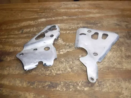 2000 Yz426F Works Connection Side Cover For Frame & OEM Side Case Cover