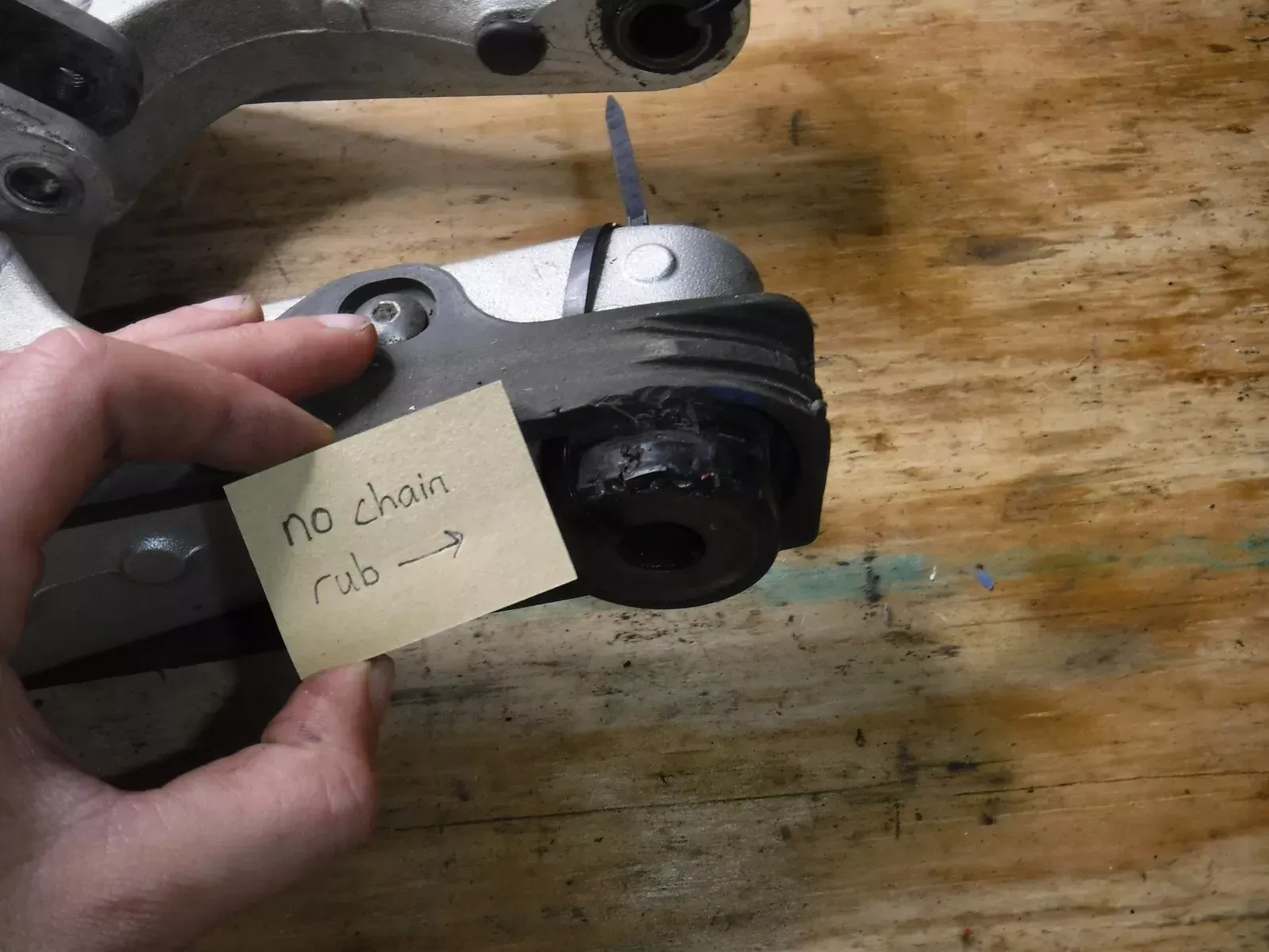 Yz125 Swingarm Swing Arm Suspension Rear Arm 1995