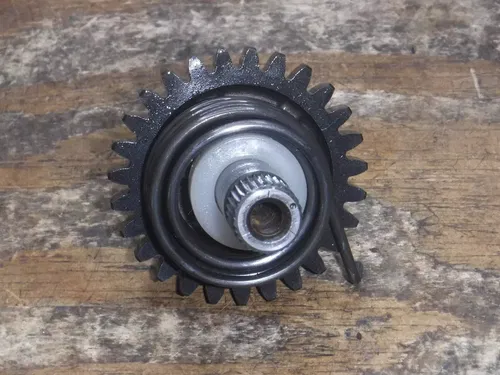 2002 Rm125 (B) Suzuki Kick Start Shaft Kicker Drive Gear Assembly