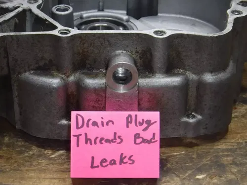 1991 Kx125 (A) Right Side Crankcase Crank Case Kicker Side
