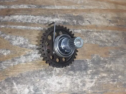 2012 CRF450r Honda Kick Start Shaft Kicker Drive Gear Assembly