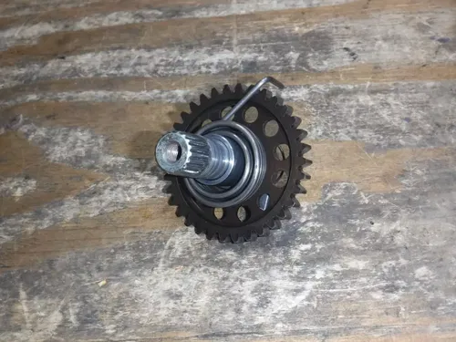 2012 CRF450r Honda Kick Start Shaft Kicker Drive Gear Assembly