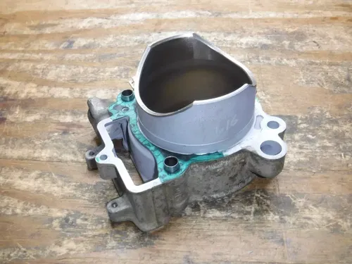2009 Kx450f Kawasaki DAMAGED Cylinder Jug Bore Barrel Can Top End