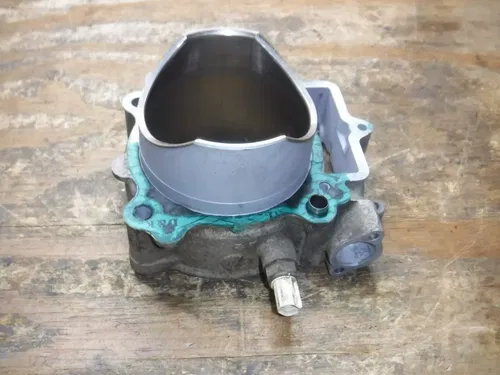 2009 Kx450f Kawasaki DAMAGED Cylinder Jug Bore Barrel Can Top End