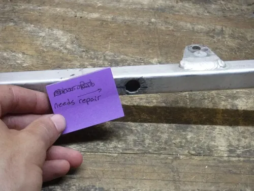 2007 KX250f Subframe Sub Frame KX 250F 2006 2008 KAWASAKI REAR FRAME OEM