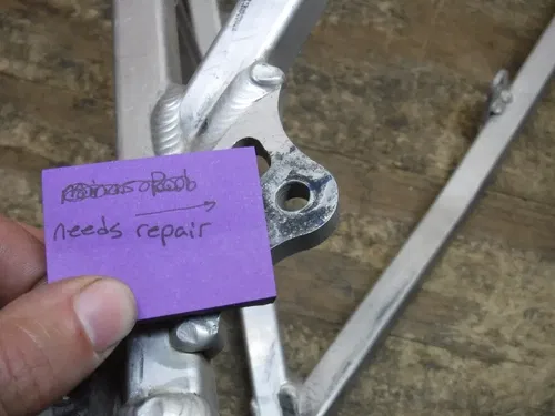 2007 KX250f Subframe Sub Frame KX 250F 2006 2008 KAWASAKI REAR FRAME OEM